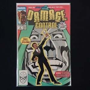 Marvel Comics - Damage Control #2 Comic Book - 1989 - Doctor Doom